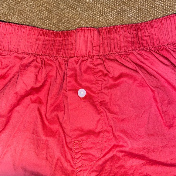 Everlane Red Cotton Canvas Short XXS - Picture 2 of 6